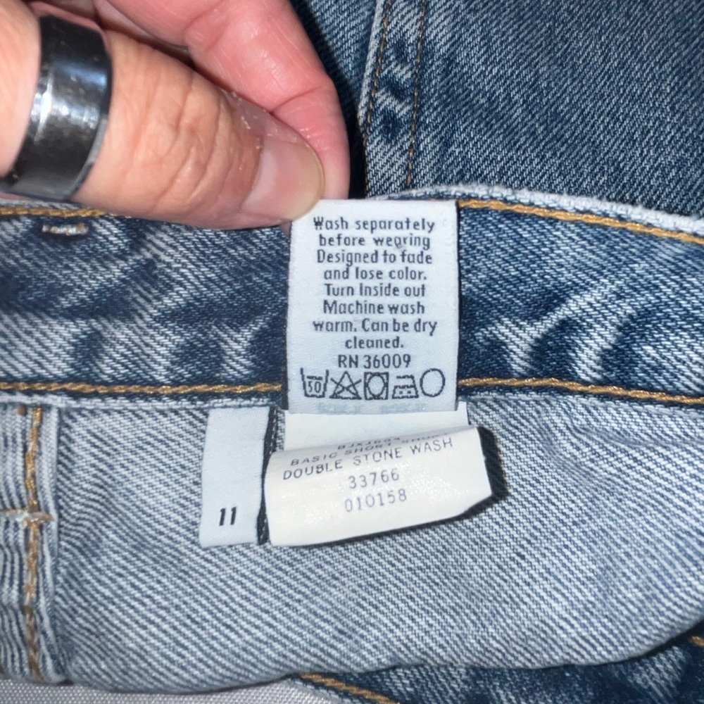 Calvin Klein Double Stone Wash Basic Short Shorts - image 7